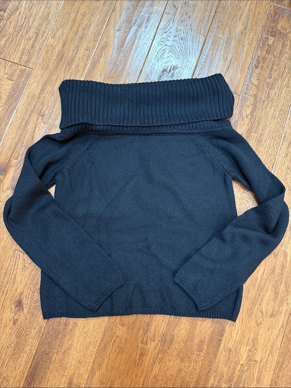 Old Navy Off the Shoulder Black Sweater